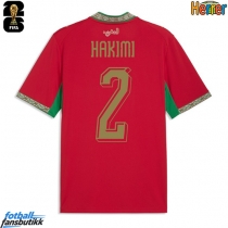 Marokko Achraf Hakimi #2 Hjemmedrakt VM 2026 Kortermet